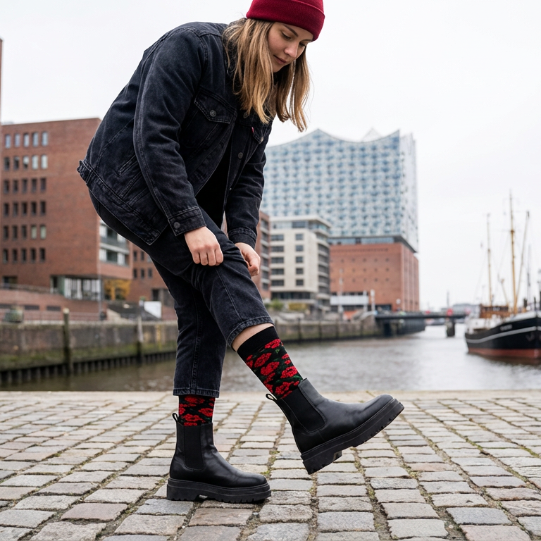 Gol Pixel Sock - PS552