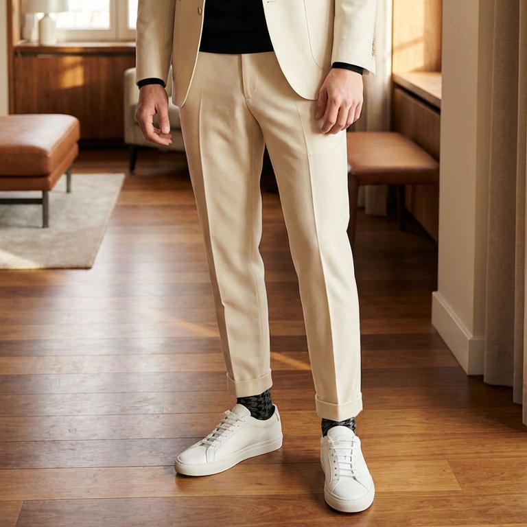 Houndstooth Sock - PS526