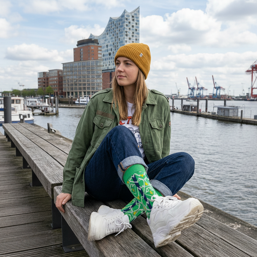 Caravan Noir Sock - PS531