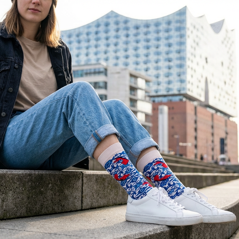 Nowruz Pixel Sock - PS551