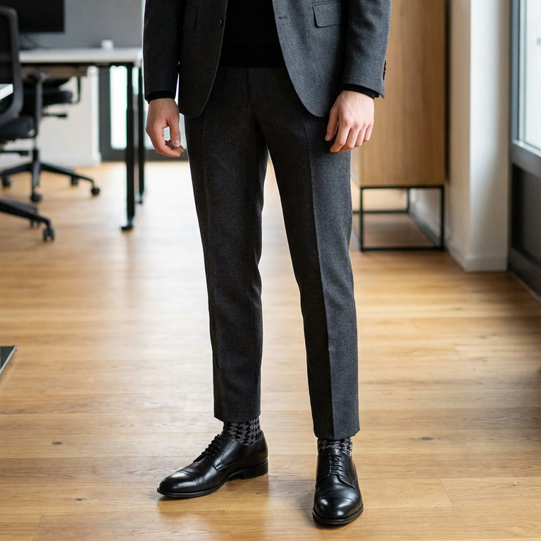 Houndstooth Sock - PS526