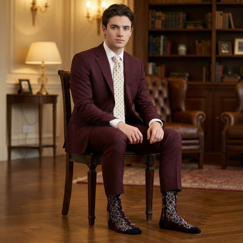 Golestan Velvet Sock - PS535