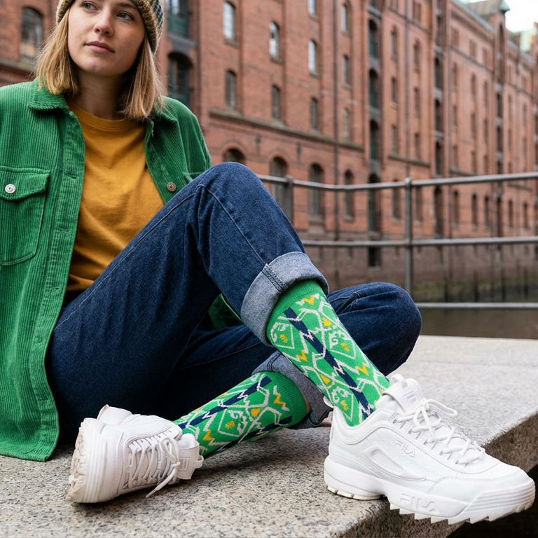 Caravan Noir Sock - PS531