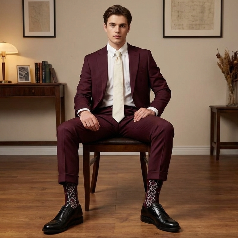 Golestan Velvet Sock - PS535