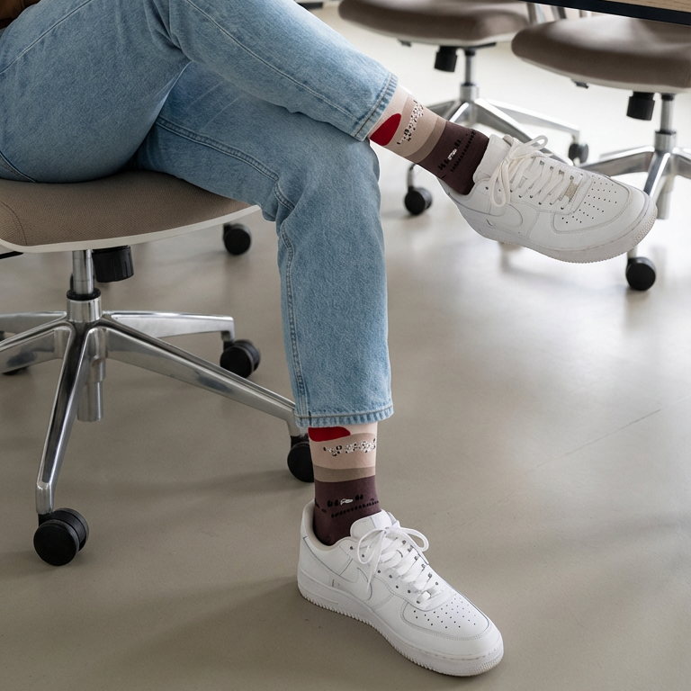 Dasht Pixel Sock - PS549