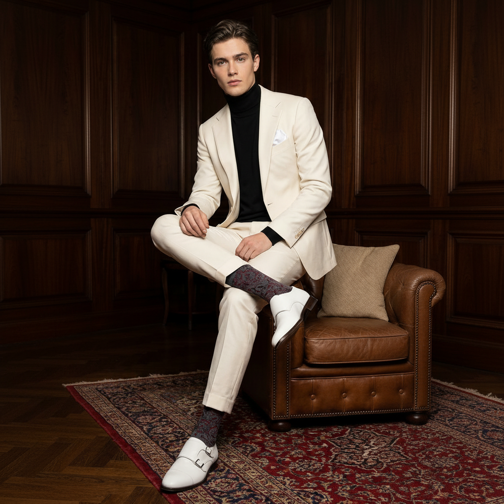 Golestan Noir Sock - PS533