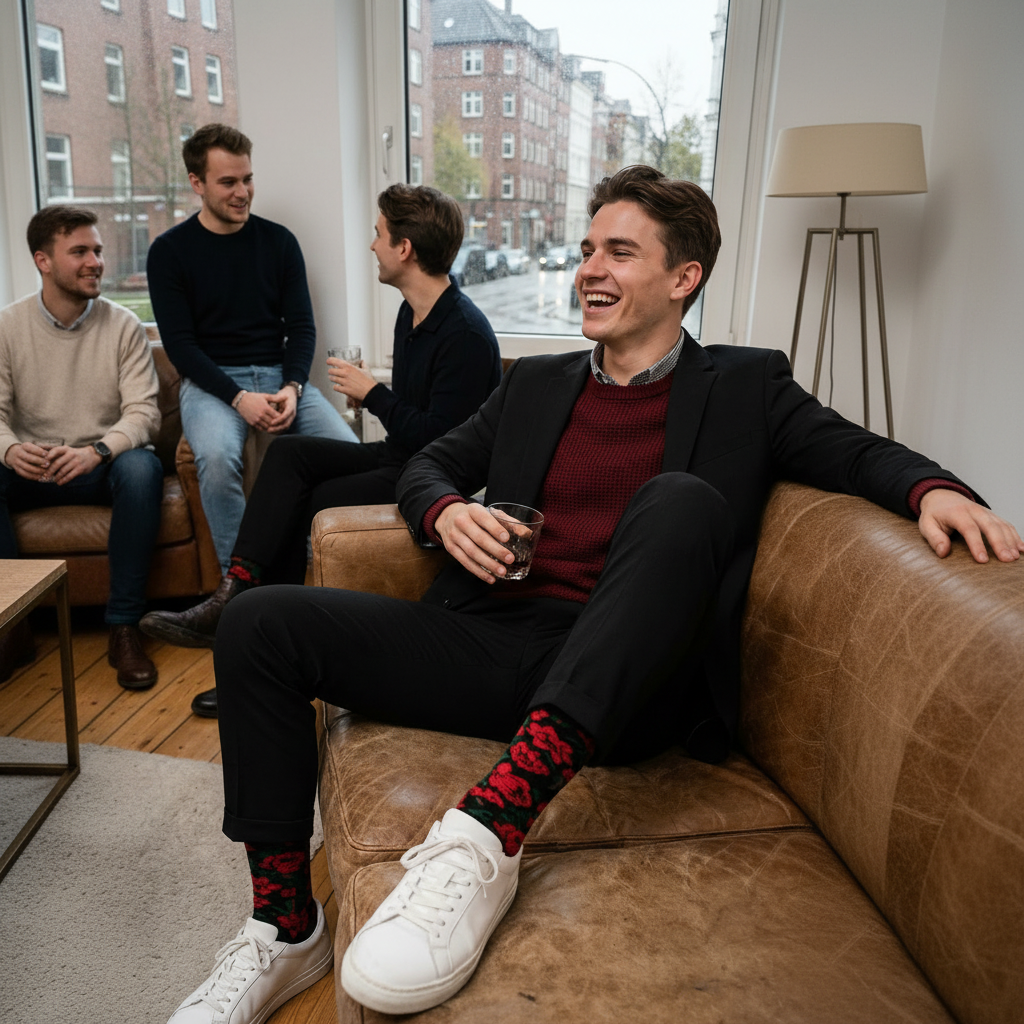 Gol Pixel Sock - PS552