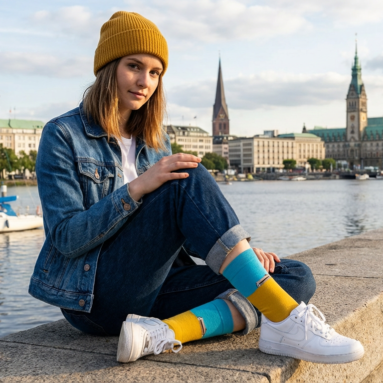 Sahra Pixel Sock - PS550