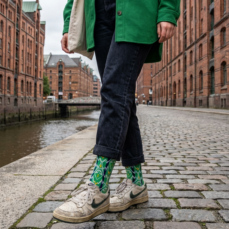 Caravan Noir Sock - PS531