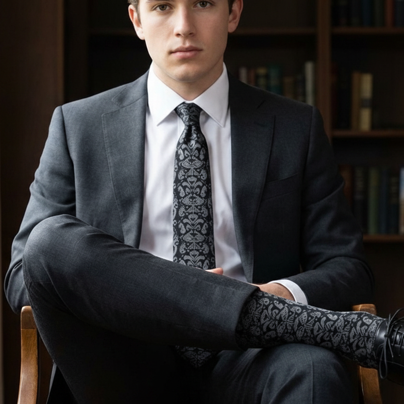 Siah Gol Sock - PS536