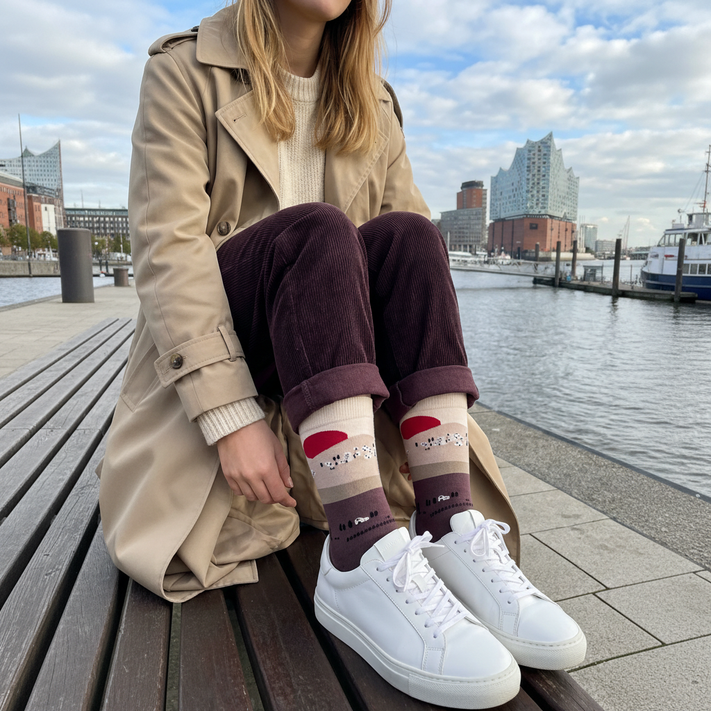 Dasht Pixel Sock - PS549