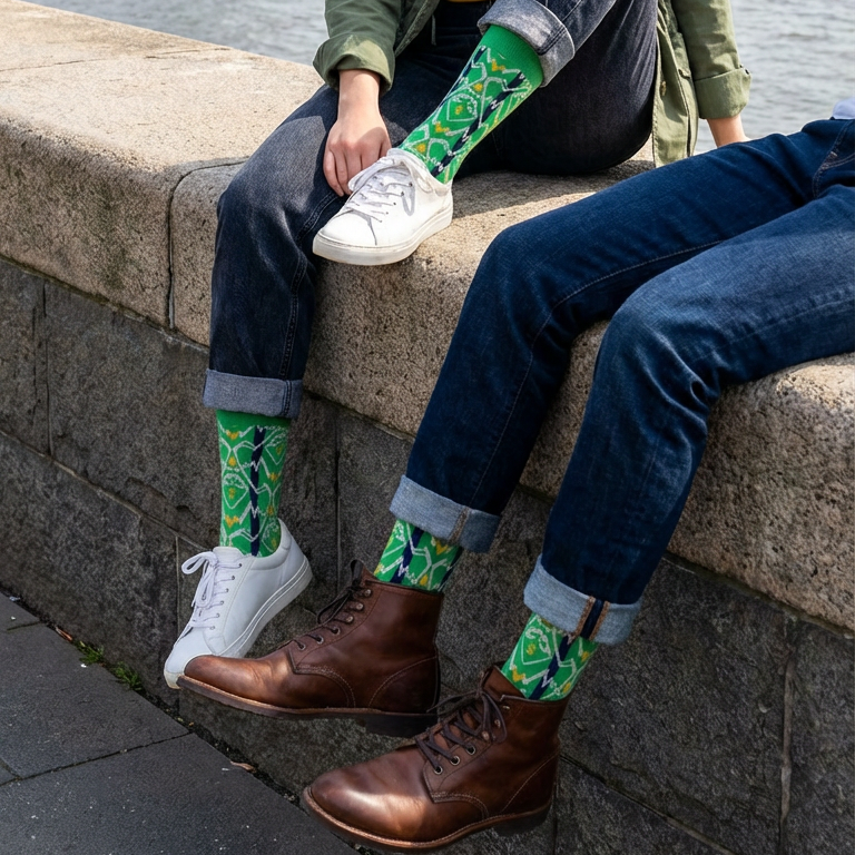 Caravan Noir Sock - PS531