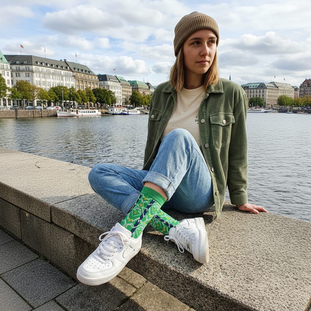 Caravan Noir Sock - PS531