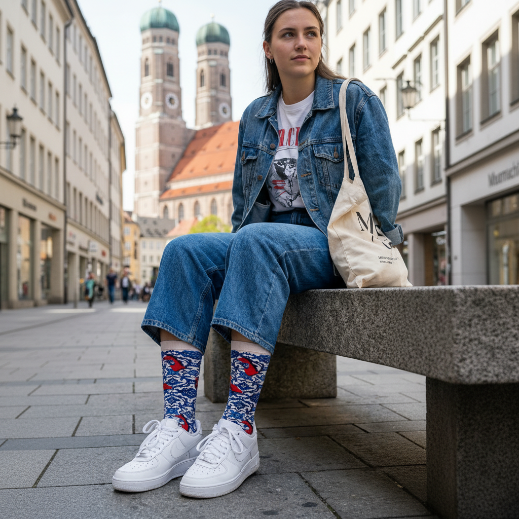 Nowruz Pixel Sock - PS551