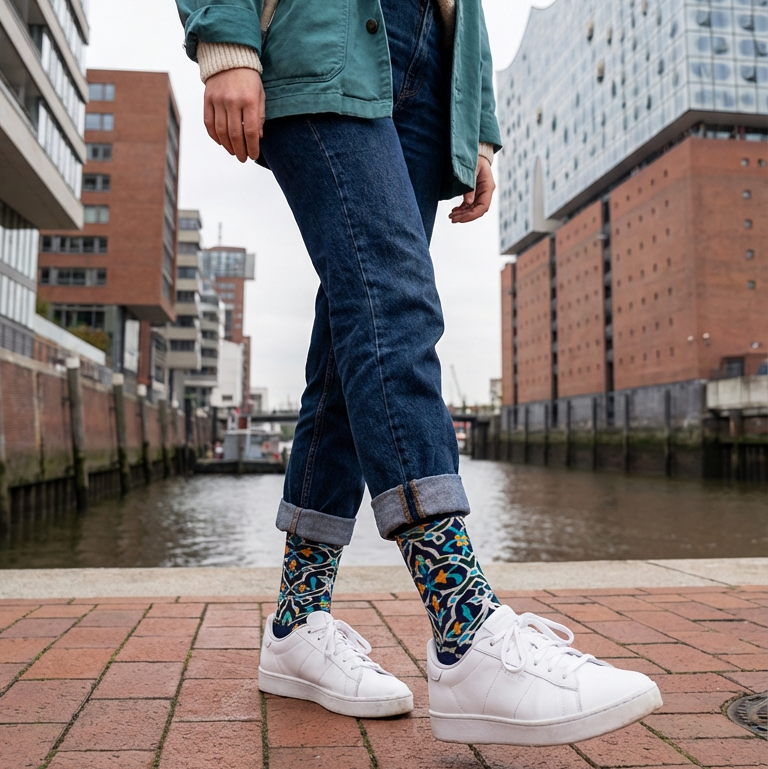 Naghsh-e Jahan Socks - PS206