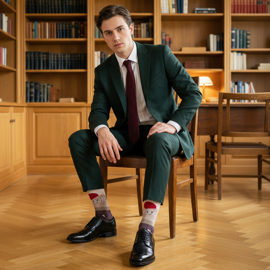 Dasht Pixel Sock - PS549