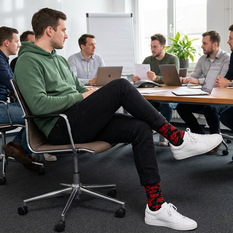 Gol Pixel Sock - PS552