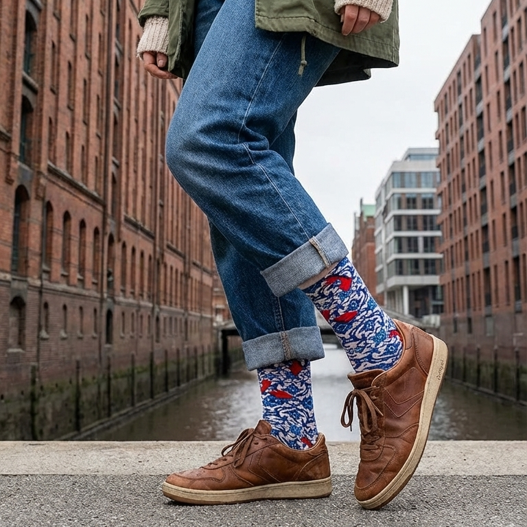 Nowruz Pixel Sock - PS551