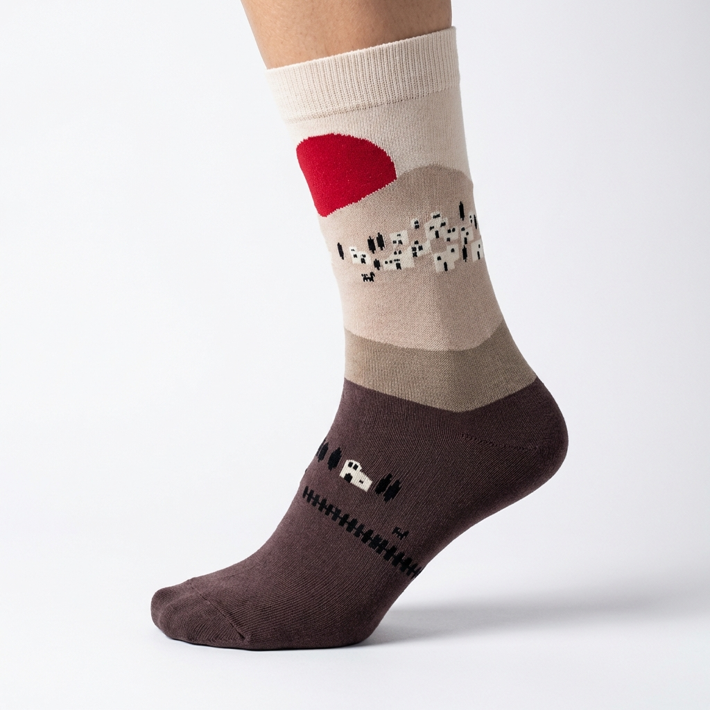 Dasht Pixel Sock - PS549